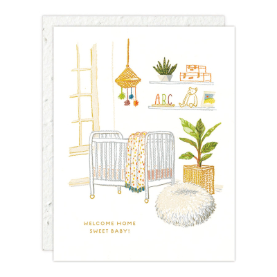 Nursery Baby Card|Seedlings