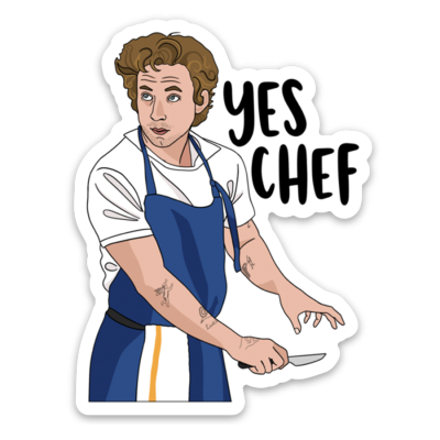 STICKER Yes Chef