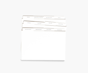 Citrus Floral Tin Recipe Box|Rifle Paper