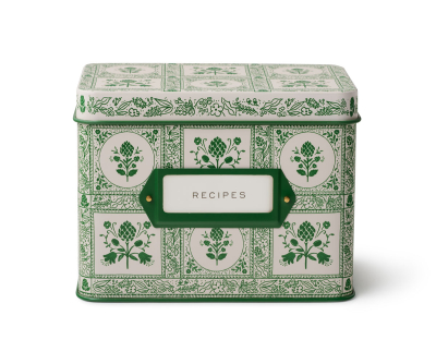Artichoke Recipe Tin|Rifle Paper