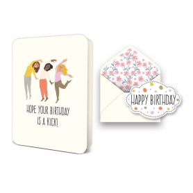 Hope Your Birthday Is a Kick!|Studio Oh