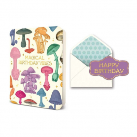 Magical Birthday Vibes Deluxe Greeting Card|Studio Oh