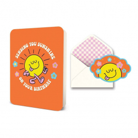 Sending You Sunshine Deluxe Greeting Card|Studio Oh
