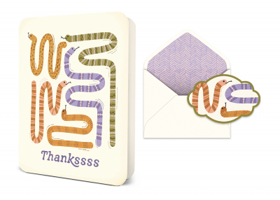 Thankssss Deluxe Greeting Card|Studio Oh