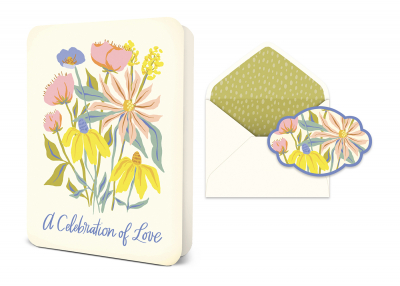 A Celebration of Love Deluxe Greeting Card|Studio Oh