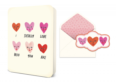Totally Love Who You Are Deluxe Greeting Card|Studio Oh