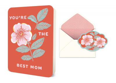 You're the Best Mom Deluxe Greeting Card|Studio Oh