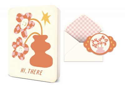 Hi, There Deluxe Greeting Card|Studio Oh
