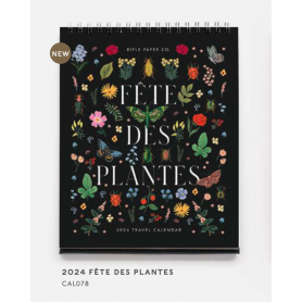 2024 Fete des Plantes Posters Desk Calendar