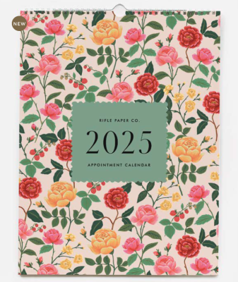 2025 Roses Appointment Calendar
