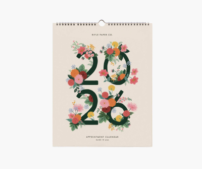 2026 Dahlia Appointment Calendar|Rifle Paper