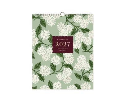 2027 Floral Appointment Calendar|Rifle Paper