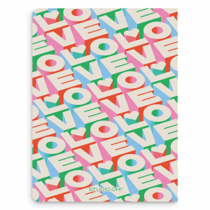 Lasting Love Medium Coptic-Bound Journal|Studio Oh