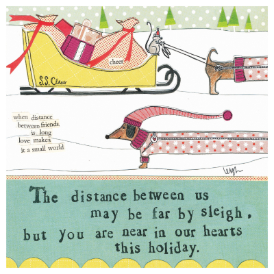 Tuckers Sleigh Ride|Curly Girl Design