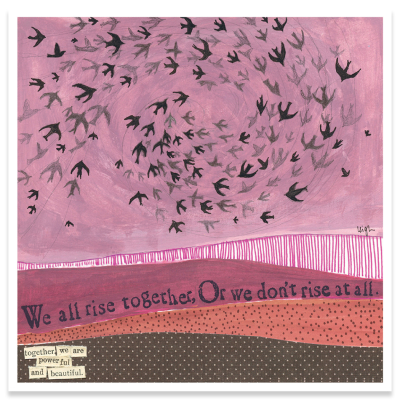 Rise Together|Curly Girl Design