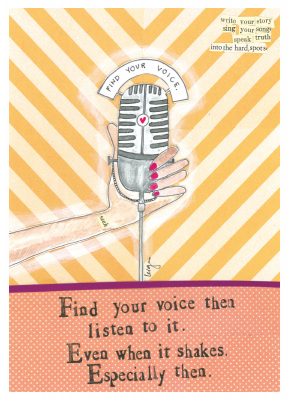 Find Your Voice|Curly Girl Design