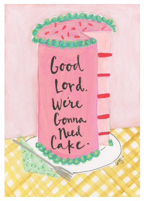 Gonna Need Cake|Curly Girl Design