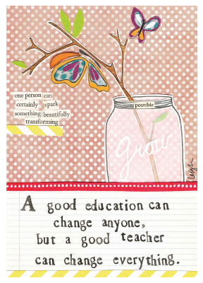 Good Teacher|Curly Girl Design