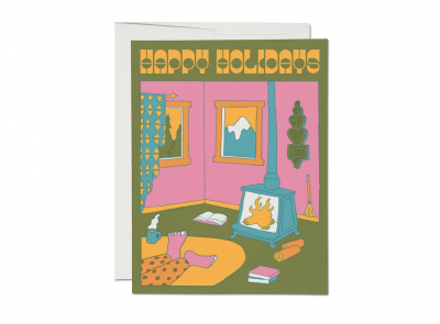 BOX Fireside Holiday|Red Cap Cards