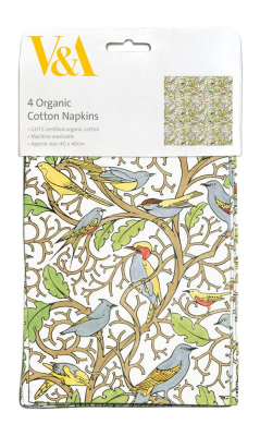 CLOTH NAPKIN Voysey Birds
