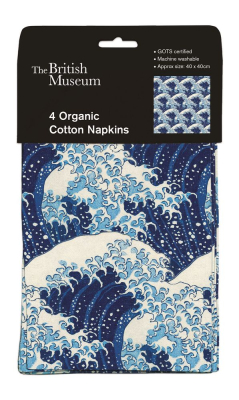 CLOTH NAPKIN Hokusai Wave