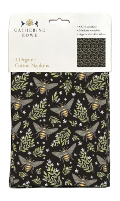 CLOTH NAPKIN Bee Pattern