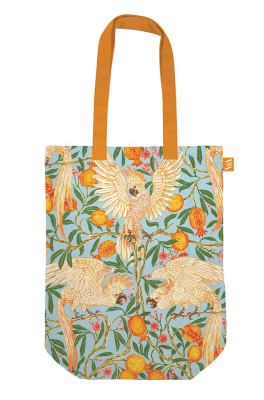 TOTE BAG Cockatoo And Pomegranate