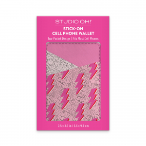 Charged Up Stick-On Cell Phone Wallet|Studio Oh