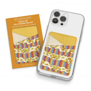 Good Times Stick-On Cell Phone Wallet|Studio Oh!