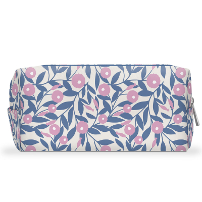 Blushing Dahlias Loaf Cosmetic Pouch|Studio Oh