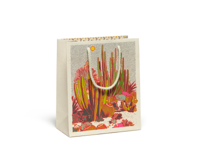 Cactus Scene bag|Red Cap Cards