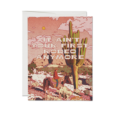 First Rodeo Graduation Card|Red Cap Cards