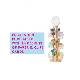 SPINNER-FULL CARD ORDER 24 Pocket Counter|Clear Solutions