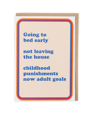 Adult Goals
