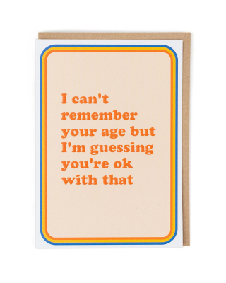 Remember Your Age