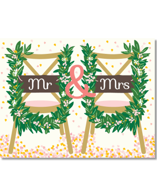 Mr & Mrs Chairs