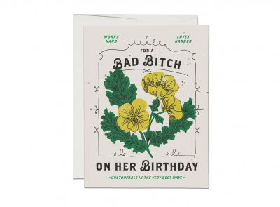 Bad Bitch|Red Cap Cards