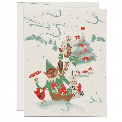 BOX Holiday Critters|Red Cap Cards