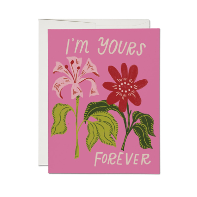 Yours Forever Love Card|Red Cap Cards