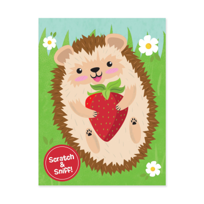 Hedgehog Strawberry Enclosure |Peaceable Kingdom