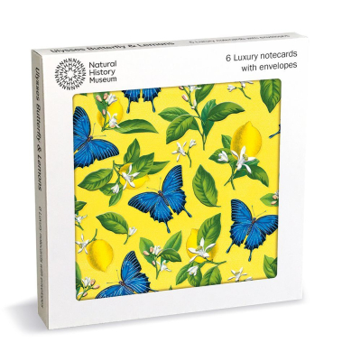 NOTECARD Ulysses Butterfly And Lemons