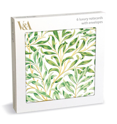 NOTECARD Square Lux Willow Bough