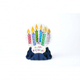 Birthday Candles Globe|Up With Paper