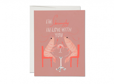 Shrimply Love|Red Cap Cards