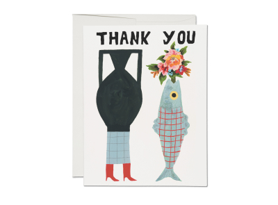 Vases Thank You|Red Cap Cards