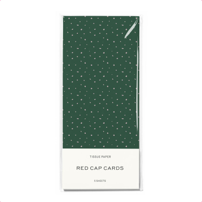 Pink Flecks Tissue paper|Red Cap Cards