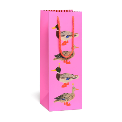 Quacky Birthday Foil Booze Bag|Red Cap Cards