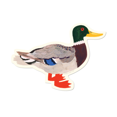 Mallard sticker|Red Cap Cards