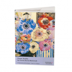 NOTECARD Flower Studies Mackintosh|Museums & Galleries