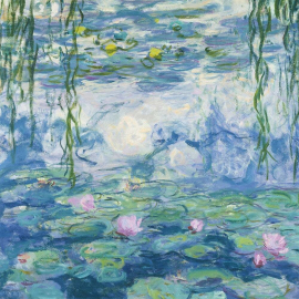 NOTECARD Monet Reflections